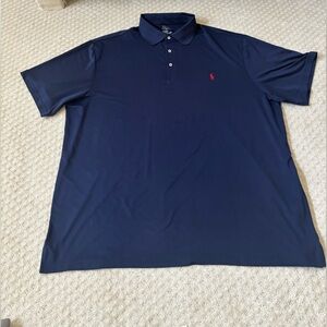 Polo by Ralph Lauren Blue Polo Shirt Classic Design